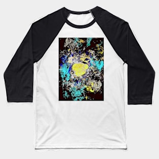 Night Moonlight Composition Baseball T-Shirt